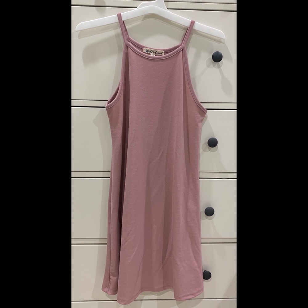 Dusty Rose Mini Dress - S